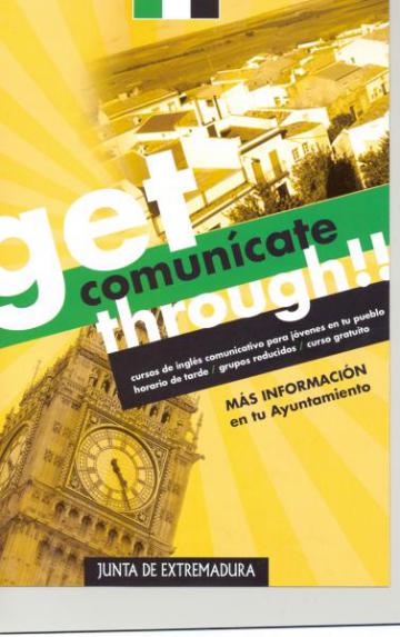 CURSO DE INGLÉS COMUNICATIVO PARA JOVENES DE MORALEJA,HORARIO DE TARDE,GRUPOS REDUCIDOS,GRATUITO