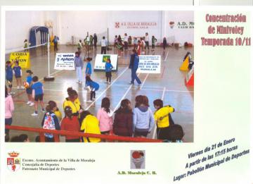 CONCENTRACIÓN DE MINIVOLEY TEMPORADA 10/11