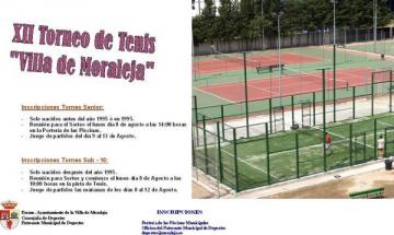 XII TORNEO DE TENIS "VILLA DE MORALEJA"