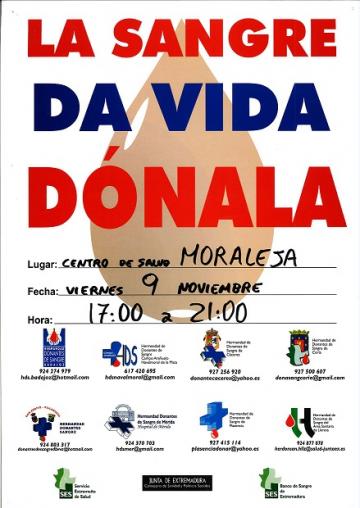 LA SANGRE DA VIDA DÓNALA