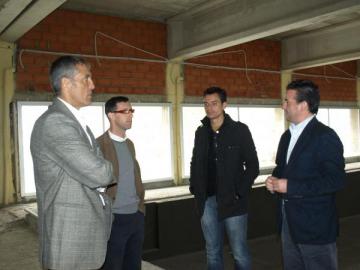 EL DIRECTOR GENERAL DE DEPORTES VISITA LAS INSTALACIONES DEPORTIVAS DE MORALEJA