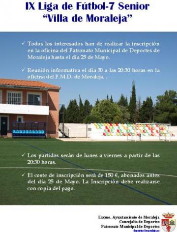 IX LIGA DE FÚTBOL-7 SENIOR "VILLA DE MORALEJA"