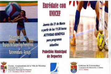 EL I.E.S. JÁLAMA Y EL AYUNTAMIENTO DE MORALEJA UNEN DEPORTE Y SOLIDARIDAD