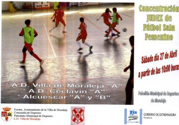 CONCENTRACIÓN JUDEX DE FÚTBOL SALA FEMENINO