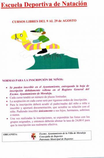 ESCUELA DEPORTIVA DE NATACIÓN