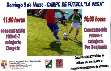 DOMINGO 9 DE MARZO CAMPO DE FÚTBOL "LA VEGA"