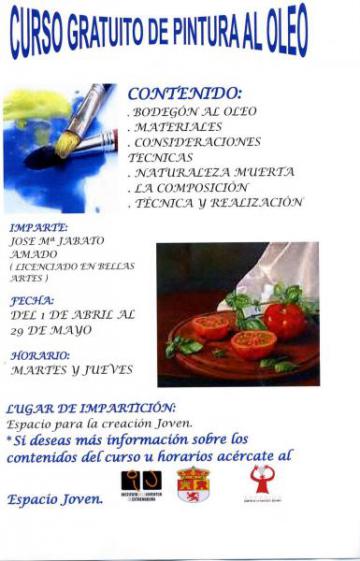 CURSO GRATUITO DE PINTURA AL OLEO