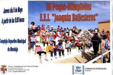 “II OLIMPIADAS ESCOLARES Y III PEQUE-OLIMPIADAS”