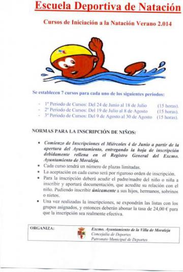 ESCUELA DEPORTIVA DE NATACIÓN