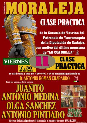 "GRAN BECERRADA PARA LOS ALUMNOS DEL PROGRAMA DE TV " LA CUADRILLA "DE CANAL EXTREMADURA"