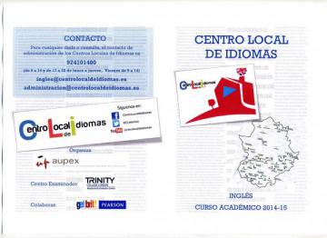 CENTRO LOCAL DE IDIOMAS-CLASES DE INGLES
