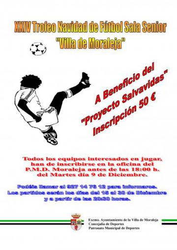 XXIV TROFEO NAVIDAD DE FÚTBOL SAL SENIOR "VILLA DE MORALEJA"