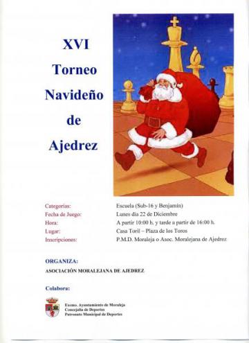 XVI TORNEO NAVIDEÑO DE AJEDREZ