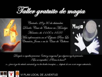 TALLER GRATUITO DE MAGIA