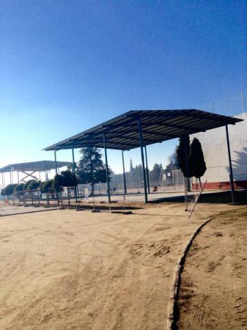 AVANZAN LAS OBRAS DE LAS NUEVAS INSTALACIONES EN EL COMPLEJO POLIDEPORTIVO.