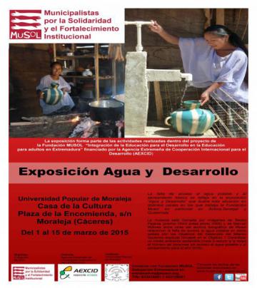  EXPOSICIÓN DE FOTOGRAFÍAS "AGUA Y DESARROLLO"