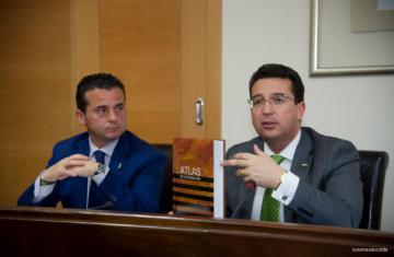 EL PRESIDENTE DEL PARLAMENTO DE EXTREMADURA, FERNÁNDO MANZANO, REALIZA VISITA INSTITUCIONAL 