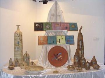 EXPOSICIÓN DE TRABAJOS DE CERÁMICA
