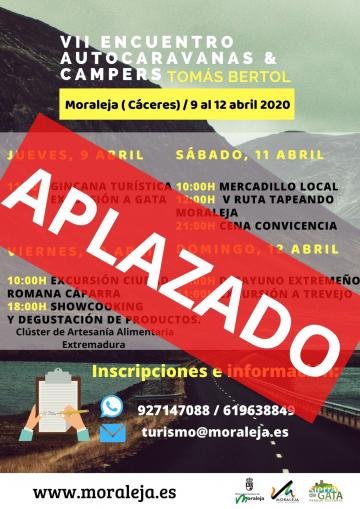  APLAZADO VII ENCUENTRO AUTOCARAVANAS TOMÁS BERTOL