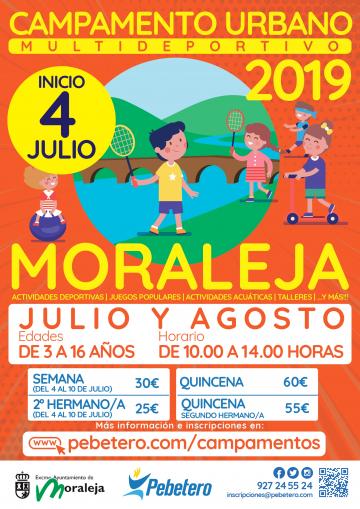 CAMPAMENTO URBANO MULTIDEPORTIVO 2019