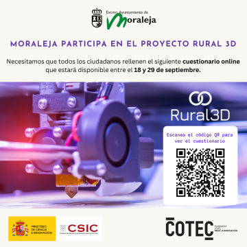 INVITACIÓN A PARTICIPAR EN EL CUESTIONARIO ONLINE DEL PROYECTO RURAL 3D