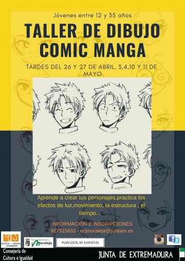 TALLER DE DIBUJO COMIC MANGA