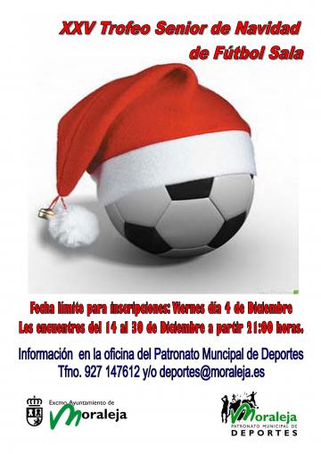 XXV TROFREO SENIOR DE NAVIDAD DE FÚTBOL SALA