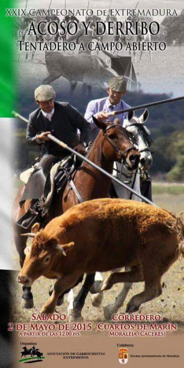 SUSPENDICO EL “XXXIX CAMPEONATO DE EXTREMADURA DE ACOSO Y DERRIBO Y TENTADERO A CAMPO ABIERTO
