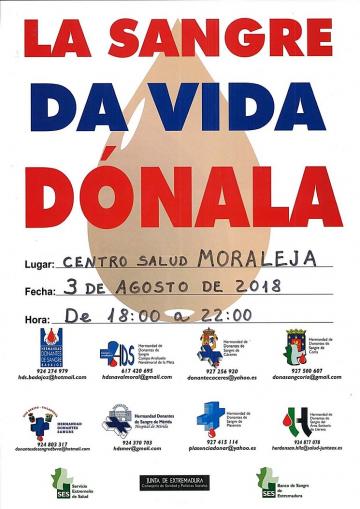 LA SANGRE DA VIDA DÓNALA