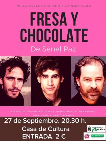 OBRA DE TEATRO FRESA Y CHOCOLATE
