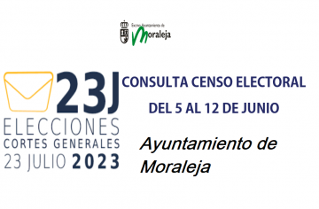 Elecciones Generales 2023, consulta del Censo Electoral