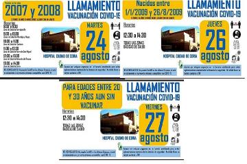 LLAMAMIENTO DE VACUNACIÓN COVID-19
