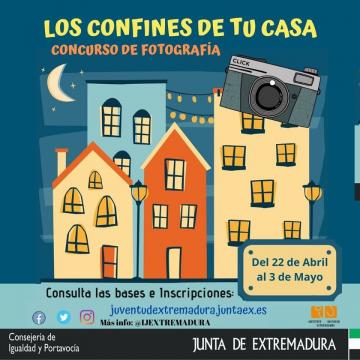 EL IJEX CONVOCA EL CONCURSO DE FOTOGRAFÍA LOS CONFINES DE TU CASA 