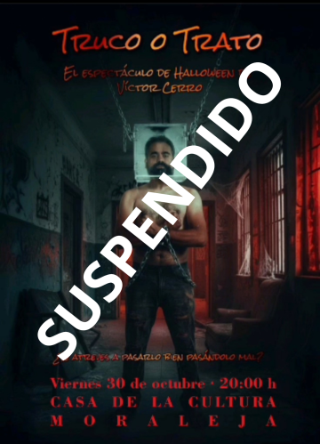 SUSPENDIDO ACTUACIÓN DEL MAGO POR MOTIVOS DEL LUTO OFICIAL
