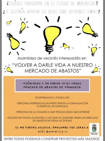 VOLVER A DARLE VIDA A NUESTRO MERCADO DE ABASTOS