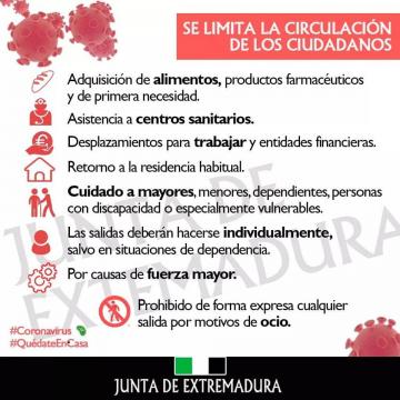 SE LIMITA LA CIRCULACIÓN DE LOS CIUDADANOS.