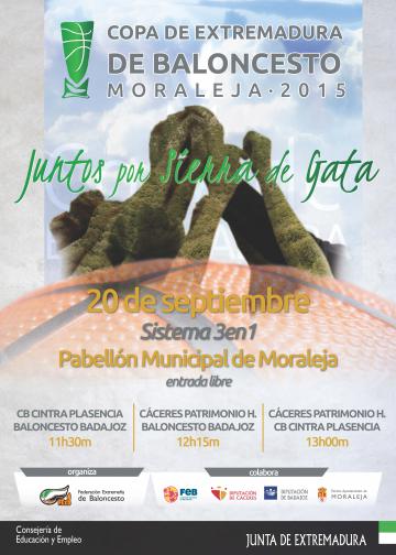 COPA DE EXTREMADURA DE BALONCESTO-MORALEJA 2015