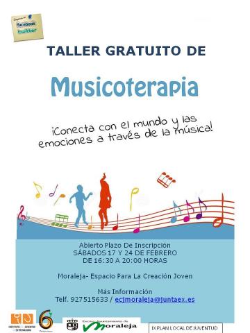TALLER GRATUITO DE MUSICOTERAPIA