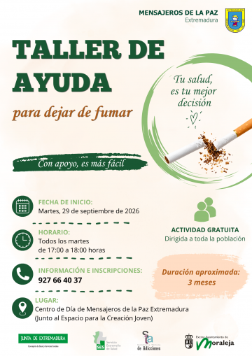 TALLER DE AYUDA PARA DEJAR DE FUMAR
