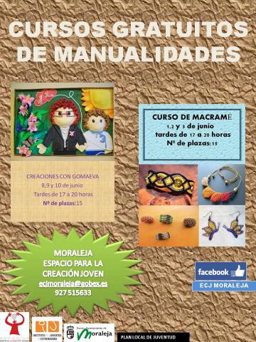 TALLERES GRATUITOS  DE MANUALIDADES