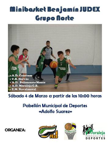 MINIBASKET BENJAMIN JUDEX GRUPO NORTE